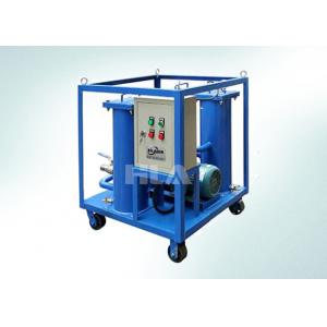 Carbon Steel Portable Hydraulic Oil Filtration Unit With Electric Control Panel