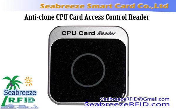 Access Control Anti-clone CPU Card Reader, Anti-copy CPU Card Access Control