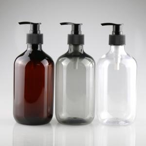 China Customizable 500ml Plastic Shampoo Pump Bottle Lotion Hand Wash Soap supplier