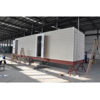 China Prefab Mobile Cabin House / Steel Frame Prefab Modular Homes For Guard House on sale