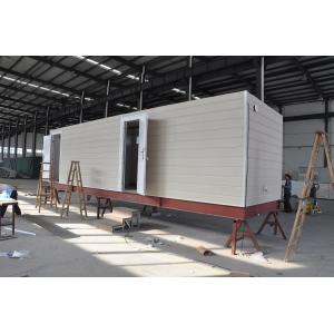 China Prefab Mobile Cabin House / Steel Frame Prefab Modular Homes For Guard House supplier