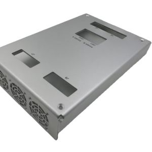 China Customized Silk Screen Printing Anodized Aluminum Sheet Metal Processing Chassis Shell Laser Cutting Seamless Bending wholesale