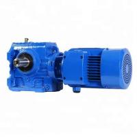 China K Series Bevel Helical Gear Motor Speed Reduction Gearbox Solid Hollow Shaft on sale