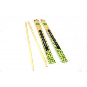 Fast Food Restaurant Wooden Chopsticks Set Disposable Wrapped In Plastic Bags