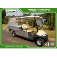 China Acim Motor Utility Golf Carts 205 / 50 - 10 Tyre With Rear Container on sale