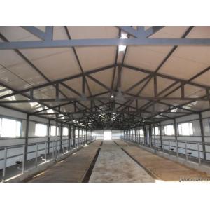 Durable Prefabricated Steel Framing Cow / Horse Systems With Flexible High Space Utilization