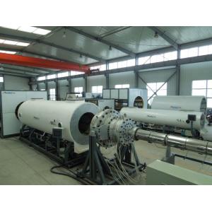 China 440kw HDPE Jacket Extrusion Line For PU Foaming Pre Insulated Pipe supplier