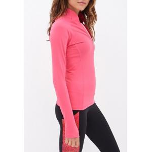 Sports Ladies Running Plain Lightweight Pink SGS Miqi Women Yoga Jacket