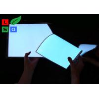 China Warm White  AC100-240V EL Light Panel Customized ShapeROHS Approved on sale