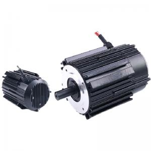 China Permanent Magnet Synchronous Three Phase BLDC Motor 380V B14 Flange Mounted 90 Micro supplier