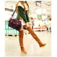 China Newest Fashion Women's Knee Boots Over Knee Inner Wedge Boots Ladies Sexy Winter Snow boot on sale