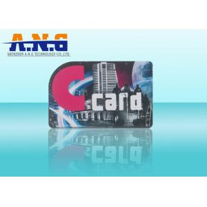 China T5577 Hotel Key Contactless Smart Card / Passive Rfid Card With Magnetic Stripe supplier
