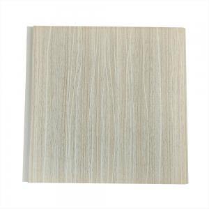 China Laminated Wood Pvc Wall Panel 250mm Width 5mm Thickness For Bedroom supplier
