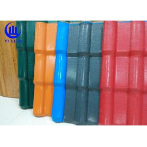 Colorful Durable ASA Synthetic Roofing Tiles Heat Insulation Roof Shingles
