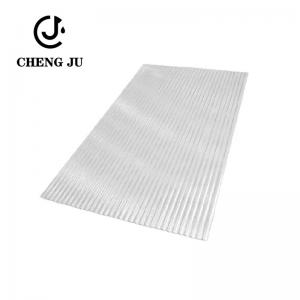 2.8-20mm Translucent Roof Sheet Fiber Resin Glazed PVC Clear Corrugated Roof Panels