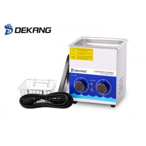 1.3 Liter Table Top Ultrasonic Cleaner , Sonic Degas Function Sonic Jewelry Cleaner
