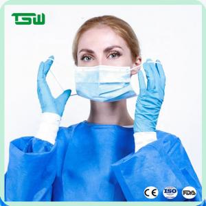 China TYPE IIR BFE 99% 3 Ply Disposable Medical Face Mask supplier