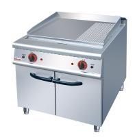 China Commercial Catering Equipment For Restaurant Kitchen Gas Griddle With Cabinet on sale