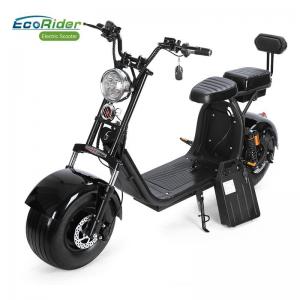 China Disc Brake 2 Wheel Electric Bike Adults Citycoco with Front / Rear Suspension Shock supplier