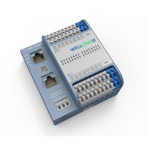 Decowell FS Series Integrated I/O Ci-S000-Cnnn CC-Link Ie Field Basic Agreement I/O Module
