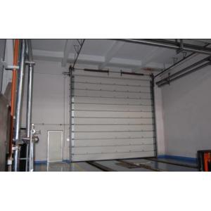 China Insulated Sectional Overhead Doors Remote Electrical / Manual Control supplier