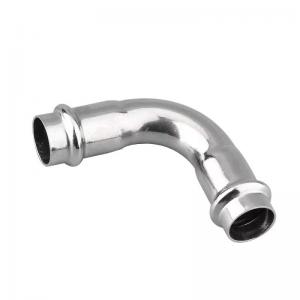 China WZ Customized Support OEM Stainless Steel 304 316 Press Fittings for Plumbing Systems supplier