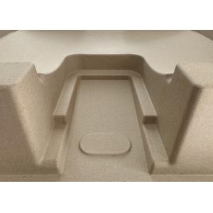 Oversized Molded Pulp Packaging 175mm Depth Thermoformed OCC Pulp Tray