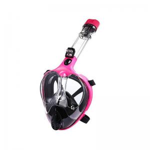180 Degree Panoramic Viewing Shatterproof Diving Snorkel Mask  Silicone