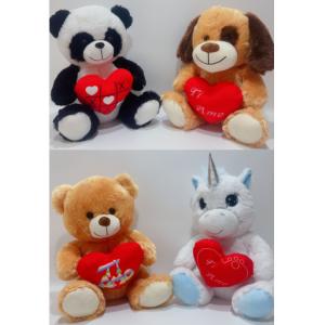 4 ASSTD Children Gift Teddy Bear/Uuicorn/Panda/Dog Plush Toy Adorable