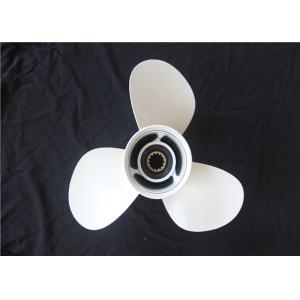 White Outboard Boat Props , High Power Boat Propellers 663-45952-02-EL