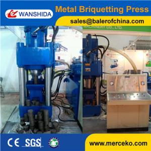 Y83-2500 hydraulic Scrap Metal Copper Briquetting Press machine for Aluminum Alloy Section Plant