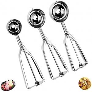 Multifunctional Stainless Steel Cookie Scoop Ice Cream Scoop Kitchen Tools