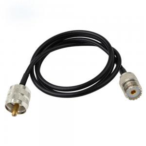 China CB Ham Radio RG58 Extension Cable PL259 Pigtail UHF PL-259 Male to UHF SO-239 Female supplier
