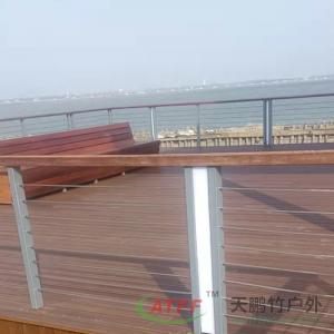 Weatherproof Bamboo Cladding Exterior Wall ISO14000