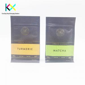 Fashion Customized Protein Pouch Packaging Resealable 200g Flat Bottom Pouch