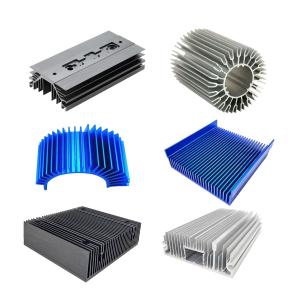 China Industrial Aluminium Extrusion Heat Sink Profiles For Customized Production supplier
