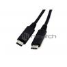Braided USB Type C Data Cable , Sync Charge Cable For USB C Phones Charging