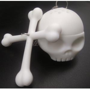 China custom wholesale high quality silicone Skull Tea Infuser supplier