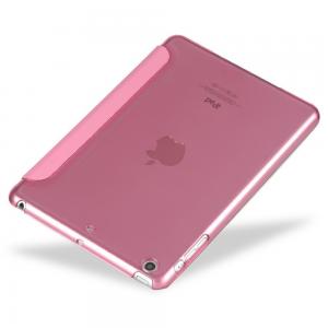 China Full Cover Stand Leather Ipad Air Case Crush Proof With Silicone PU Material supplier