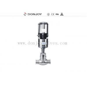 Donjoy Stainless Steel  pneuamtic globe valve with tri clamp end