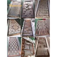 China SS201 304 Customize Stainless Steel Room Divider Decoration Wall on sale