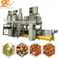 China Puffing Snack Dog Food Extruder Machinery Plant Siemens Motor Screw Conveyor on sale