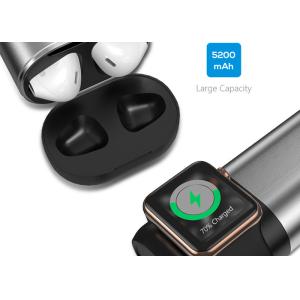 China Banco sem fio padrão 3 do poder do carregador 5200mAH de Qi em 1 supplier