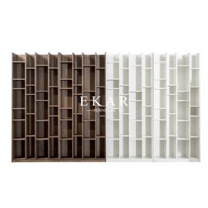 China High Quality Walnut Veneer Wooden Bookcase Bookshelf KSL-BK001 supplier
