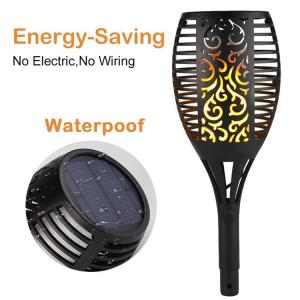 China Energy Saving Dancing Flame Solar Lawn Torch Light / Solar Lamps For Garden supplier