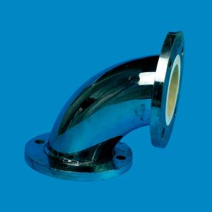 China Transport Alumina Ceramic Lined Pipe Elbows Polymer Composite Pipeline wholesale