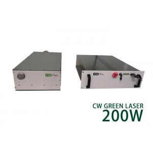 Single Mode Nanosecond CW Pulsed Laser Green 200W Fiber Laser
