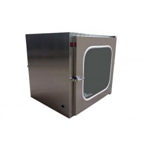 316 Stainless Steel Dust Free Cleanroom Pass Box With CE Certification