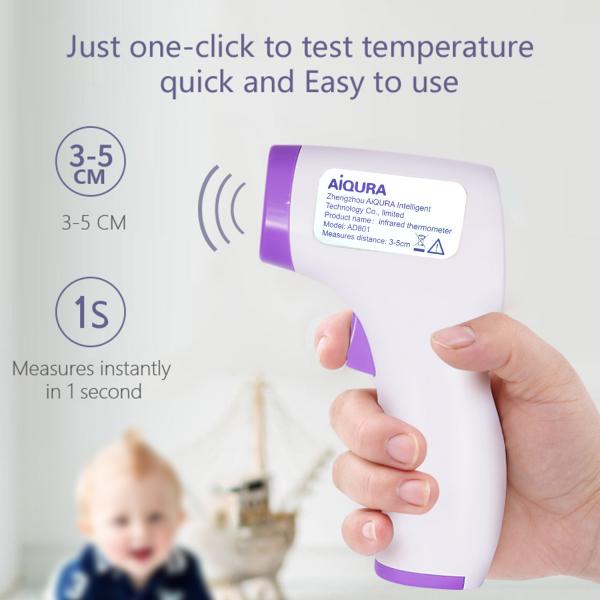 Adult Kids Non Contact Infrared Thermometer Body Temperature Rapid Measurement