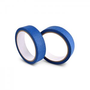 China Blue Colored Masking Tape , Single Sided Masking Tape For Painting / Spaying supplier